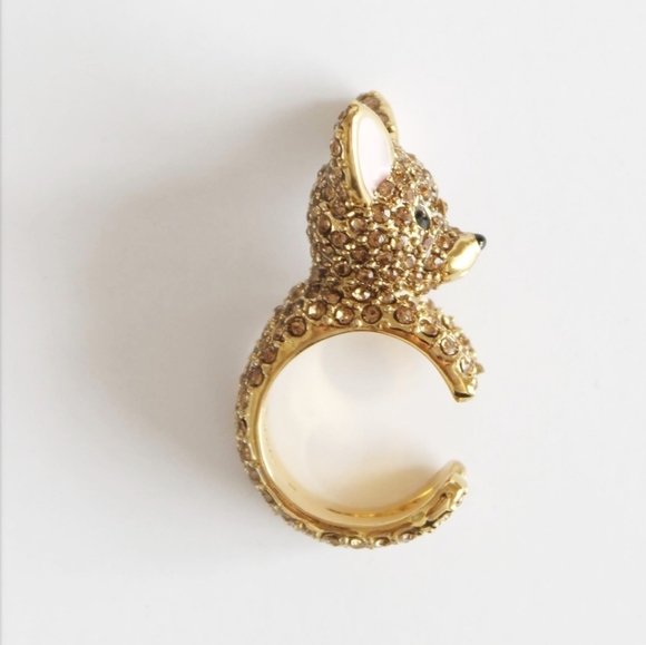 NWT KATE SPADE CHIHUAHUA RING SIZE 6 & 7 - Picture 4 of 4